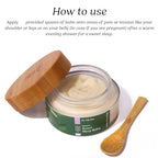 Dr. Lily Ros Magnesium Balm Cream | Organic Nighttime Sleep Magnesium Lotion | For Feet, Stomach, Legs, Buttocks, Arms or Chest | For Pregnancy Pain | Safe Ingredients