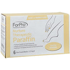 ForPro Professional Collection Nurture Paraffin Wax Refill, Coco Mango, Six 1-Pound Paraffin Blocks, Non-Greasy, Moisturizing for Soft & Healthy Skin, Coconut Mango, 6 Lbs