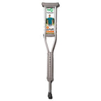 Hugo Mobility Adjustable Tall Crutches For Walking, Tall Adult Walking, Comfortable Lightweight with Underarm Pad and Hand Grip, For Users Over 6 Feet