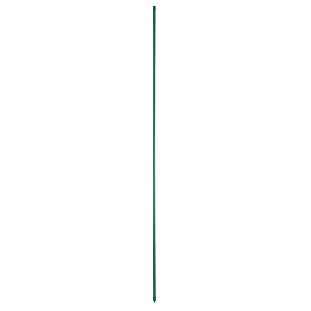 VEVOR Garden Stakes, 50 Pack, 46.06 inch, Plastic Coated Metal Tomato Stakes, Garden Sticks for Plants Support, with Pointed End and Non-Slip Bumps for Growing Climbing Plants, Outdoor Vegetables