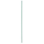 VEVOR Garden Stakes, 50 Pack, 46.06 inch, Plastic Coated Metal Tomato Stakes, Garden Sticks for Plants Support, with Pointed End and Non-Slip Bumps for Growing Climbing Plants, Outdoor Vegetables