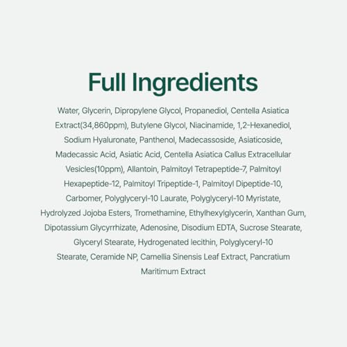 PURITO Centella Unscented Serum, Korean Centella, for All Skin Types, Ampoule, Soothing, Calming, Facial Serum for face, Vegan & Cruelty-Free, Korean Skin Care, 60ml 2fl.oz