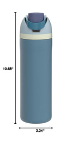 Owala FreeSip Stainless Steel Water Bottle 24 oz Denim
