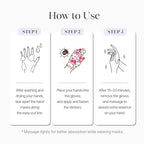PETITFEE Rose Petal Satin Hand Mask (5pairs) - Intensive Nourishing, Moisturizing Gloves, Rose Scented Hand Repair Masks with Peptide, Collagen, Shea Butter for Silky Smooth Hand, Hand Treatment