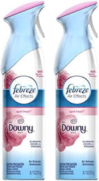 Febreze Air Effects - With Downy Scent - April Fresh - Net Wt. 9.7 OZ (275 g) Per Can - Pack of 2