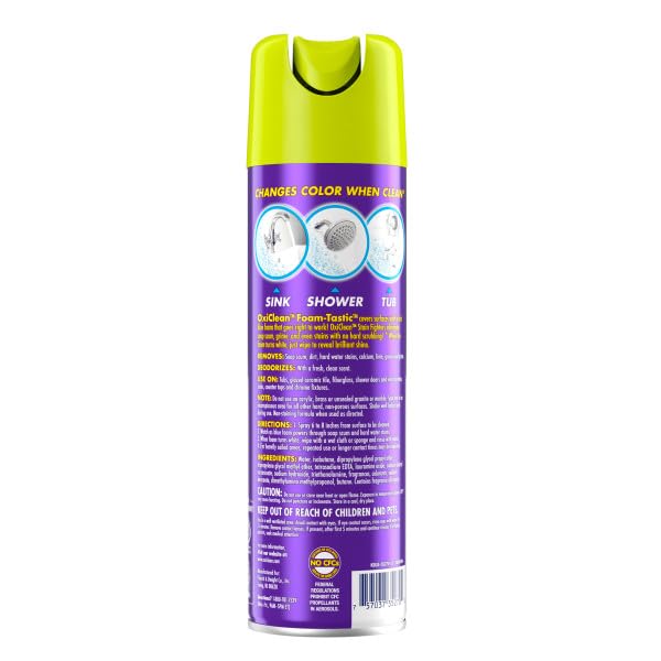 Kaboom 57037-35270 19 Oz Foam-Tastic Bathroom Cleaner With Oxi Clean (3 Pack)