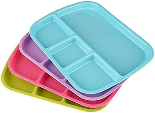 24 pc Kids Dinner Set by Mainstays, BPA free, Microwave/dishwasher safe, toddler snack/meals, mixed colors