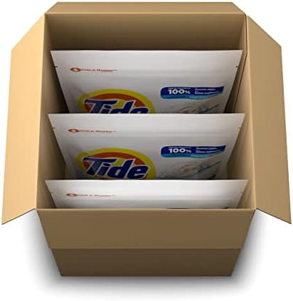 Tide PODS Free & Gentle, Laundry Detergent Soap Pods, Unscented, 3 Bag Value Pack, 111 Count, HE Compatible