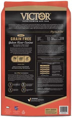 Victor Super Premium Dog Food – Grain Free Yukon River Canine – for Dogs of All Life Stages – High Protein Dry Dog Food for All Normally Active Dogs, 30 lb