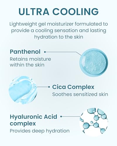 Spring Event BEYOND Angel Aqua Cream (5.1fl oz) - Instant Cooling, Hydrating, Soothing Lightweight Face Gel Moisturizer, Sleeping Mask. Korean Skin Care, Vegan. Cica, Hyaluronic Acid, Panthenol.