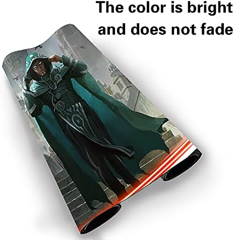 Board Game MTG Playmat Games Size 60X35 cm CCG Compatible for MTG CCG RPG Trading Card Game (Jace Beleren 3)