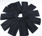 Black 4 inches Wide Headbands for Women, Non Slip Workout Yoga Running Hair Bands Head Wrap Sweat Bands, Pack of 12