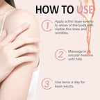 B Glossy Body Serum for Wrinkles, B Glossy Smoothing Body Serum for Wrinkles, Anti-Aging & Wrinkle Smoothing Formula, Infused with Hyaluronic Acid, Glycerin, Vitamin E, Hydrating & Firming 3.38FL.OZ