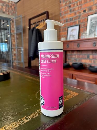 Wintergreen Magnesium Lotion, Pure Magnesium PCA, Shea Butter, Arnica Montana, Seed Oil, & Vitamin E, 8.5 Fl Oz (250 ml)