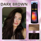 Polar Hair Dye Shampoo, Polar Hair Care, Polar Hair Care Instant Dye Shampoo, Natural Hair Color Shampoo for Gray Hair Coverage, Suitable for Women & Men (Dark Brown)