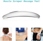 3-in-1 Stainless Steel Gua Sha Muscle Scraper Tool, IASTM Tools, Myofascial Scraping Tools for Physical Therapy, Lymphatic Drainage Massager, Soft Tissue Massage Tool