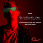 Red Light Therapy Lamp for Body with Adjustable Stand & Holder for Face and Body, 660nm and 850nm Infrared Light Panel Device for Home and Gym Use,130 Beads
