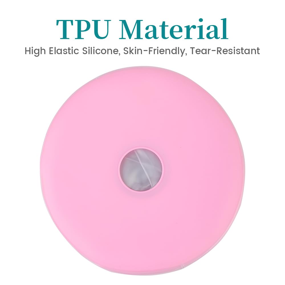 mosago Waterproof Cast Covers for Shower Leg, Soft Comfortable full Leg Protector for Shower Adult, Keep Wound/Bandage Dry Bath, Broken Legs/Knee/Foot/Ankle, Reusable Wound Care Supplies (Pink)
