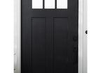 Rust-Oleum 369383 Advanced Dry Door & Trim Paint, Quart, Satin Black