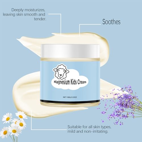 2Pcs Magnesium Lotion for Kids, Junior's Bedtime Lotion - Suitable for All Ages