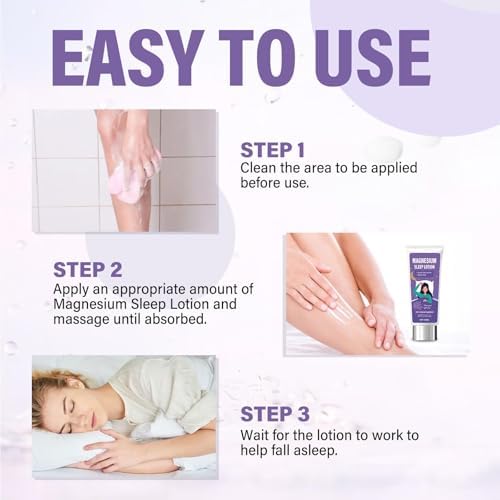 LAORICI Magnesium Lotion for Kids & Adults - Magnesium Cream, Nighttime Magnesium Oil, Topical Magnesium to Suppert Rapid Calming, Deep Sleep, Soothe & Nourish Skin, Bedtime & Night