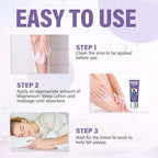 LAORICI Magnesium Lotion for Kids & Adults - Magnesium Cream, Nighttime Magnesium Oil, Topical Magnesium to Suppert Rapid Calming, Deep Sleep, Soothe & Nourish Skin, Bedtime & Night