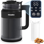 𝟲 𝗶𝗻 𝟭 Nut Milk Maker, 27oz(800ml) Homemade Almond, Oat, Coconut, Soy, Plant Based Milks and Non Dairy Beverages, Soy Milk Maker Machine with Delay Start/Keep Warm/Self-Cleaning/Boil Water