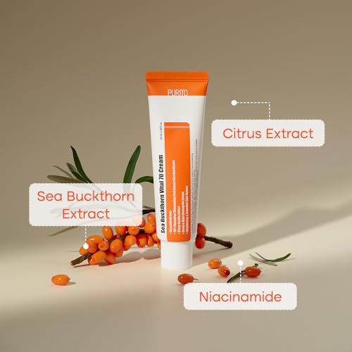 PURITO [ESSENTIAL OIL-FREE Sea Buckthorn Vital 70 Cream 50ml / 1.7 fl.oz