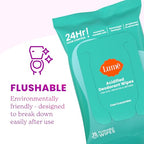 Lume Whole Body Deodorant - Smooth Solid Stick & Flushable Deodorant Wipes - Doctor Developed - Aluminum Free, Baking Soda Free, Skin Loving - 2.6 Ounce (Unscented) 15 Count Wipes (Cool Cucumber)