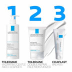 La Roche-Posay Cicaplast Balm B5 UV SPF 50, Vitamin B5 + Shea Butter + Tribioma + Madecassoside + Zinc Oxide Sunscreen, Post Treatment Skin Protectant With SPF, Multi-Purpose Cream For Dry Skin