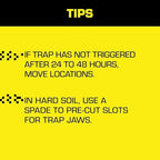 Tomcat Mole Trap, Innovative and Effective Mole Remover Trap Kills Without Drawing Blood, Reusable and Hands-Free, 1 Trap