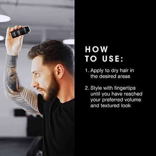 Pacinos Texture Powder - Lightweight Root Lifting Powder with Matte Dry Finish for Texture, Volume & Thickness - Shaker Bottle for Easy Hair Styling - 30g