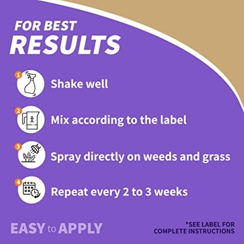 Bonide Captain Jack's Deadweed Brew, 32 oz Concentrate, Controls All Types of Weeds and Grasses, For Organic Gardening