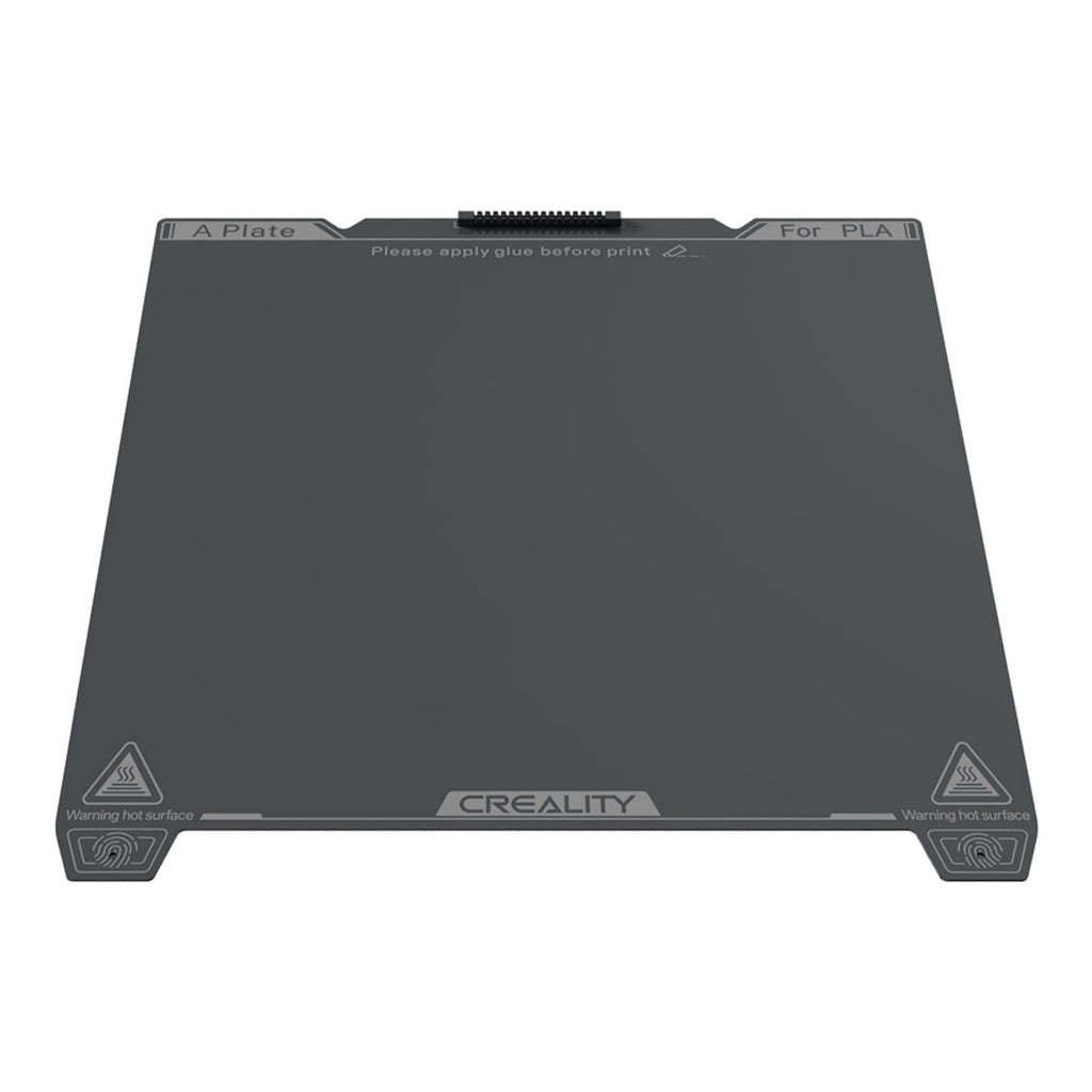 Creality K1 SE Build Plate Kit, K1C Flexible Spring Steel Bed Plate 235x235mm 3D Printer Platform Smooth Surface PEI Sheet Build Surface for K1/Ender 3 S1/3 V3 SE/3 V3 KE/3 V3(Without Magnetic Base)