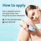 IUNIK Beta-Glucan Non-Sticky Deep Moisture Hydration 3x Barrier Cream Day&Night Moisturizer Quick Absorption Barrier Strengthening for Sensitive Dry Skin with Shea Butter Panthenol Korean Skincare