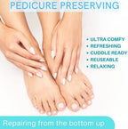 Onyx Professional Gel Moisturizing Socks, One Size Dry Feet Treatment for Women or Men, Hydrating Spa Socks for Dry Feet and Cracked Heel Repair, One Reusable Pair