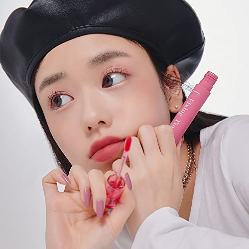 ETUDE Fixing Tint #10 Smoky Cherry (4g) | Long Lasting High Pigmented Liquid Lipstick | Waterproof Lightweight Matte Finish Lip Stain | Full Coverage | Korean Makeup, Kbeauty