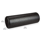 Amazon Basics High Density Foam Roller for Exercise and Recovery, 18 Inches, Black