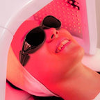 Tanning Goggles for Eye Protection, Red Light Therapy Glasses, IPL Laser Safety Glasses 200nm-2000nm for Laser Hair Removal and Red Light Therapy