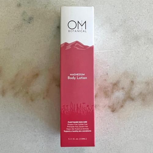 Magnesium Body Lotion | No Sting, No Itch | Ultra-Hydrating Organic Body Butter & Magnesium Cream for Hands, Feet & Body | Fast-Absorbing, All-Natural Relief in a 150ml Eco-Friendly Tube