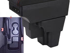 OQHAIR Armrest Box America Retrofit parts Car Armrest box Center Storage car accessories USB For KIA RIO 2015-2019