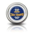 Mustache Wax (Medium Hold) with Natural Beeswax, Coconut Oil & Lanolin, Nourishes & Styles - Subtle Masculine Scent, Easy Application - 1 oz Tin for Daily Use & Travel