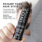 Pacinos Volumizing Matte Hair Powder - Adds Texture, Volume, Controls & Absorbs Excess Oil for Natural Finish, All Hair Types, 4.5 g.
