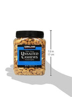 Kirkland Signature Unsalted Cashews, 2.5 Lb, 2 Pack