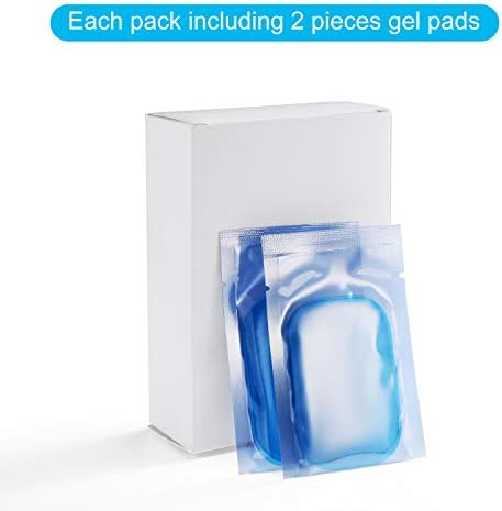 50 Pcs/25 Pack Gel Pads for Abs Stimulator Ab Trainer Replacement Gel Sheet for EMS AB Stimulator Gel Pad for All Abdominal Belts Muscle Stimulator Ab Toner