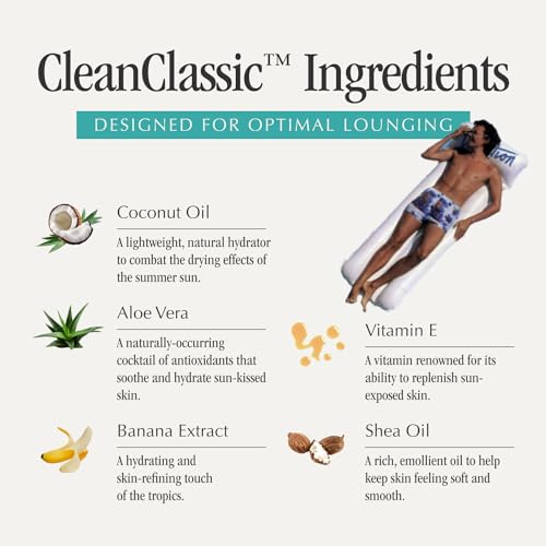 Vacation Classic Whip SPF 30 & Air Freshener Bundle, Whipped Sunscreen Mousse, Water-Resistant, Hydrating, "Lighter-Than-Air" Feel, Dermatologist-Tested, Vegan, 4 Oz.