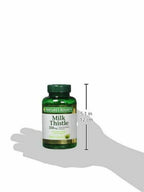 Nature's Bounty Milk Thistle 250 mg Capsules 200 ea (Pack of 3)