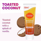 Lume Whole Body Deodorant - Invisible Cream Tube - 72 Hour Odor Control - Aluminum Free, Baking Soda Free, Skin Safe - 3.0 ounce (Pack of 2) (Toasted Coconut)