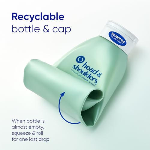 Head & Shoulders BARE Dandruff Shampoo Twin Pack, Fragrance-Free, Sensitive Scalp Care, Sulfate-Free, Silicone-Free, Dye-Free, Eco-Friendly Bottles, Safe for All Hair Types, 13.5 Fl Oz Each (Set of 2)