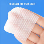 Makartt Lint Free Nail Wipes, AB Side Design Super Absorbent Cotton Pads 450PCS for Soak Off Gel Nails Polish Makeup Remover Eyelash Glue Removers and Skincare, Soft Organic Cleaning Wipe